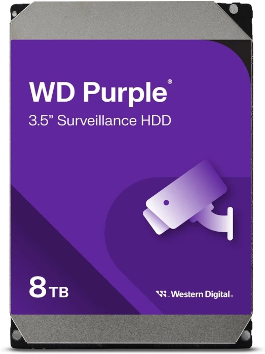 Жесткий диск (HDD) WD Purple 8 ТБ (WD85PURZ)