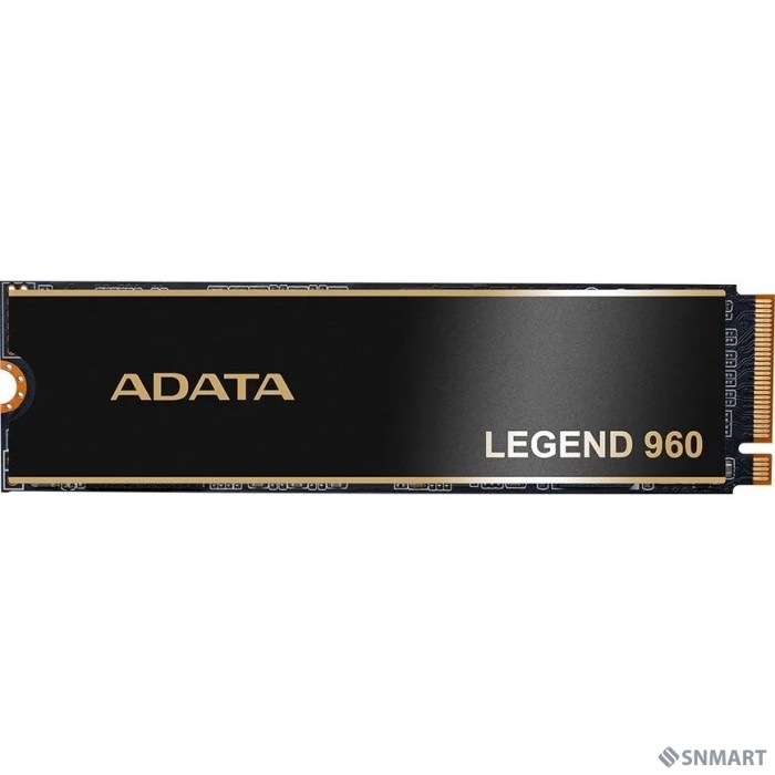 A-DATA SSD M.2 1Tb, PCI-E 4.0 x4  ALEG-960-1TCS Legend 960 M.2 2280