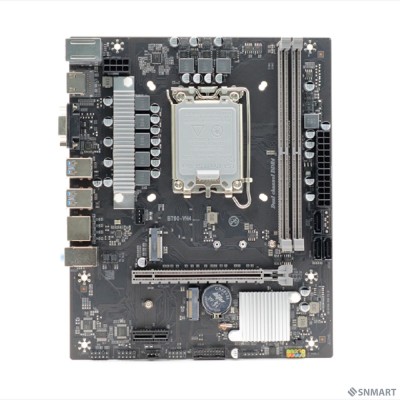 AFOX B760D4-MA5-V2  (Socket 1700, mATX, 2*DDR4(64Gb), VGA+ HDMI, 3*SATA3, 2*M.2, 1*PCIEx16/1*PCIEx1,  2*USB 2.0, 4*USB 3.0,  2 x PS/2, LAN 1*1G, RTL)