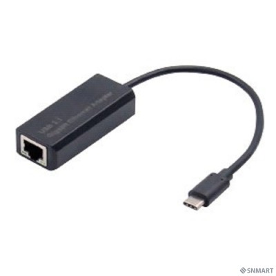 Exegate EX283721RUS Кабель-адаптер EXE-736 USB3.0 Type C --&gt; UTP 1000Mbps AX88179