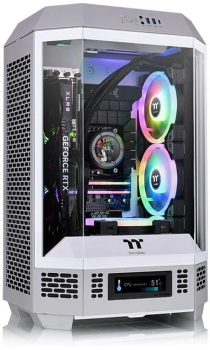 Компьютерный корпус Thermaltake The Tower 300 LIMESTONE без БП mATX