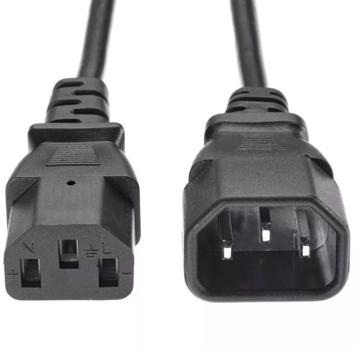 Кабель-удлинитель Premier 5-284 IEC C13 IEC C14 1.8м (5-284(0.5) 1.8) черный (Bulk)