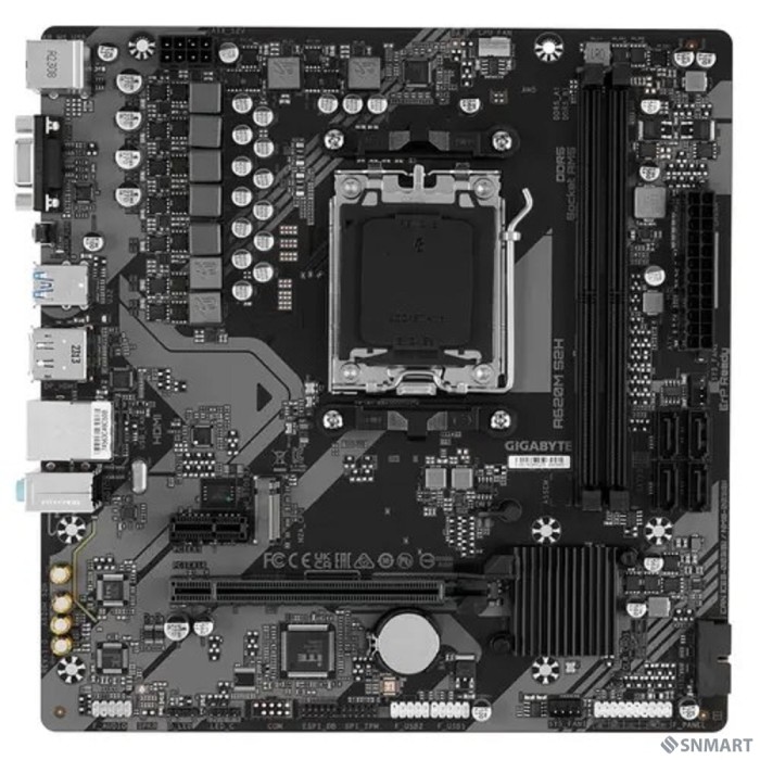 Gigabyte A620M S2H [SocketAM5, AMD A620, mATX, Ret]