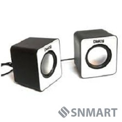 Dialog Colibri AC-02UP BLACK-WHITE [акустические колонки 2.0, 5W RMS, питание от USB]