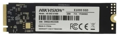 Накопитель SSD Hikvision 512 ГБ Hiksemi M.2 PCIe 3.0 x4 (HS-SSD-E1000/512G)