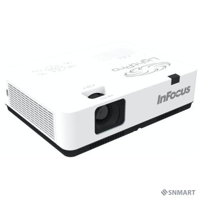 INFOCUS IN1039 Проектор [3LCD 4200lm WUXGA 1.26~2.09 50000:1 (Full3D) 16W 2xHDMI 1.4b, VGA in, CompositeIN, 3,5 mm audio IN, RCAx2 IN, USB-A, VGA out, 3,5 audio OUT, RS232, Mini USB B serv]