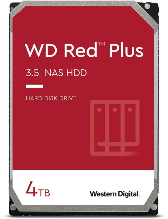 Жесткий диск (HDD) WD Red Plus 4 ТБ (WD40EFZX)