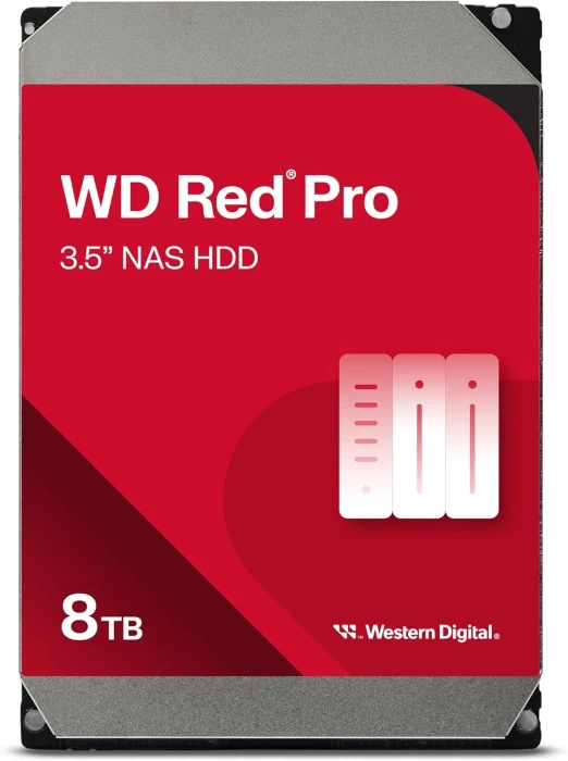 Жесткий диск (HDD) WD Red Pro 8 ТБ (WD8005FFBX)