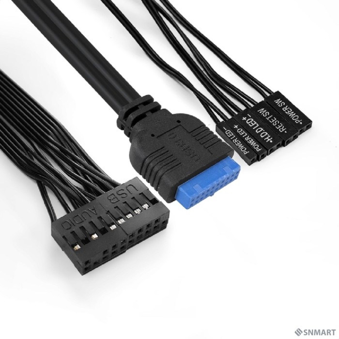 Exegate EX284037RUS Корпус Minitower BA-204U Black, mATX, <AA400, 80mm>, 2*USB+2*USB3.0, Audio