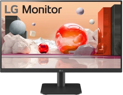 Монитор LG 23.8&quot; 24MS500-B черный IPS LED 5ms 16:9 HDMI матовая 1000:1 250cd 178гр/178гр 1920x1080 100Hz DP FHD 2.6кг
