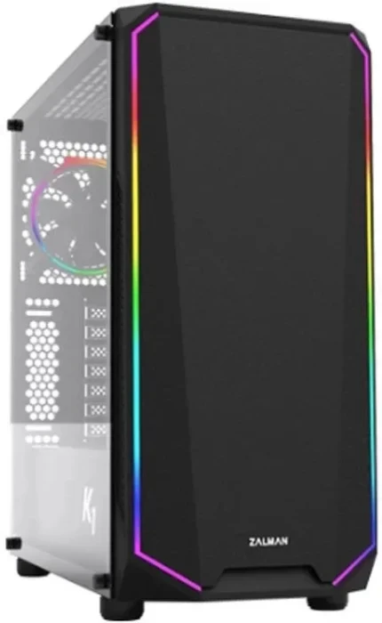 Компьютерный корпус Zalman K1 Rev.B черный без БП ATX