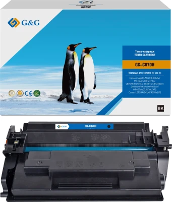 Картридж лазерный G&amp;G GG-C070H 070H черный (10200стр.) для Canon imageCLASS MF465dw/MF462dw/LBP247dw/LBP246dw(AMS)/i-SENSYS LBP243dw/246dw/MF461dw/MF465dw/MF463dw(EUR/NA/AP)/LBP244/241/MF467dw(JP)
