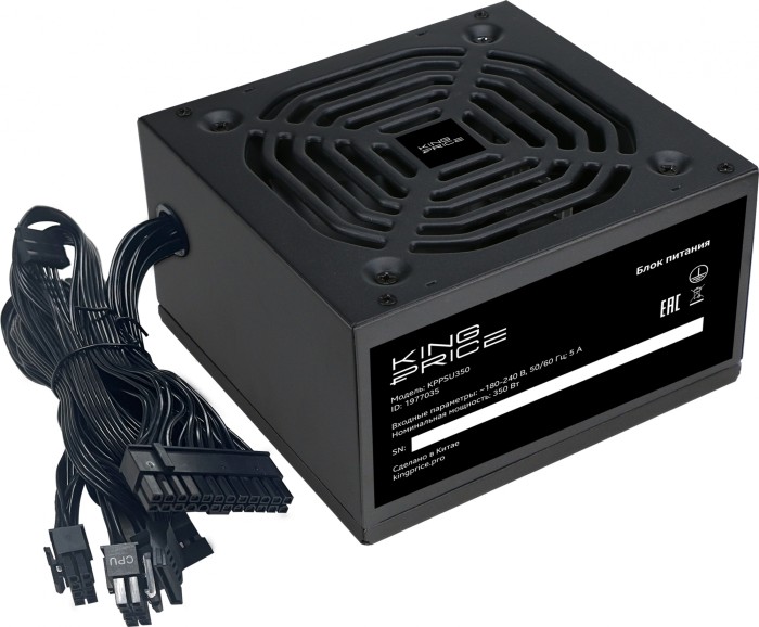 Блок питания для компьютера KingPrice KPPSU350 350w 120мм