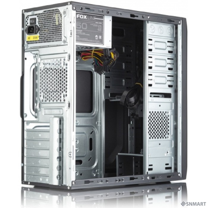 Foxline FL-815-FZ450R  ATX , 450W , 2xUSB2.0, powcord