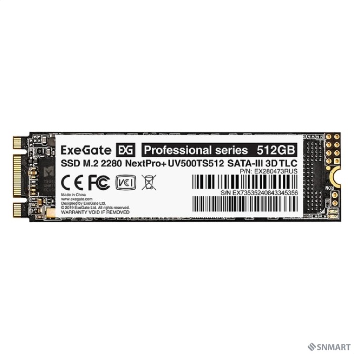 ExeGate SSD M.2 512GB Next Pro+ Series EX280473RUS