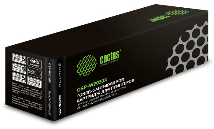 Картридж лазерный Cactus CSP-W2030X 415X черный (7500стр.) для HP LJ M454/MFP M479