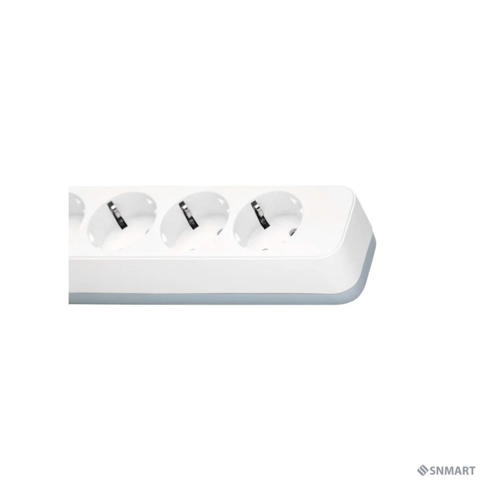 Perfeo "POWER STREAM", 2500W, 5.0м, 5 розеток, белый (PF_C3967)