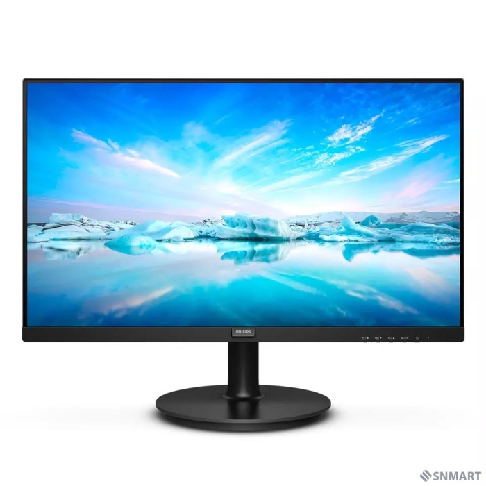 LCD PHILIPS 27" 271V8LA черный [VA 1920x1080 75Hz 4ms 178/178 250cd 3000:1 8bit D-Sub HDMI1.4 AdaptiveSync AudioOut 2x2W VESA]