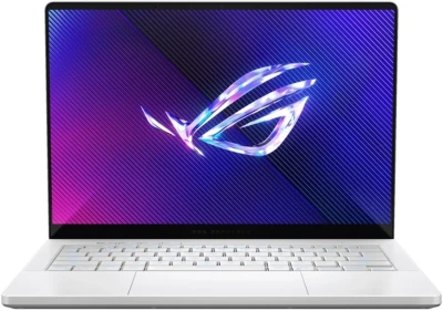 Ноутбук Asus ROG Zephyrus G14 GA403UI-QS094W Ryzen 9 8945HS 32ГБ SSD 1ТБ NVIDIA GeForce RTX4070 8ГБ 14&quot; OLED 3K Windows 11 Home белый (90NR0HX2-M004J0)