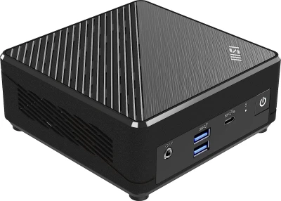 Неттоп MSI Cubi N ADL-030XRU slim (мини-пк) N200 (1ГГц) 8ГБ SSD 256ГБ UHDG noOS БП 65W черный (9S6-B0A911-099)