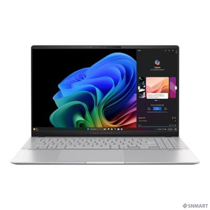 ASUS Vivobook S 15 OLED S5507QA-MA012W [90NB14Q2-M005C0] Cool Silver 15.6" [3K OLED 2880x1620  Snapdragon X Plus/16Gb/512Gb SSD/W11H]
