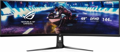 Монитор Asus 49&quot; ROG Strix XG49VQ VA FHD 144Гц черный (90LM04H0-B01170)