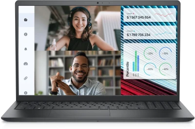 Ноутбук Dell Vostro 3520 Core i3 1215U 8ГБ SSD 512ГБ Intel UHD Graphics 15.6&quot; WVA FHD Ubuntu черный (3520-3850)