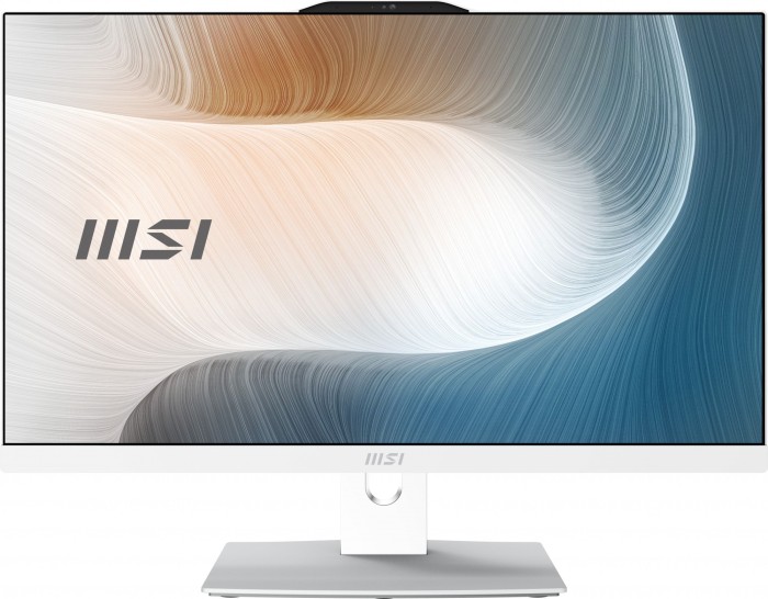 Моноблок MSI Modern AM242P 12M-617XRU 23.8" Full HD i7 1260P (2.1ГГц) 16ГБ SSD 512ГБ Iris Xe noOS БП 120W (клавиатура, мышь, камера) белый (9S6-AE0712-617)