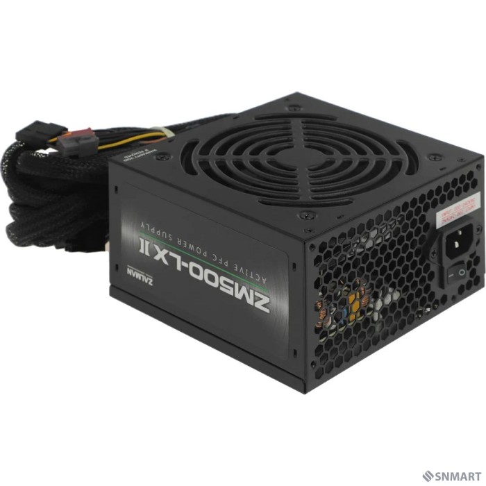 Zalman <LXII> ZM500-LXII <500W, ATX12V v2.3, APFC, 12cm Fan, Ret>