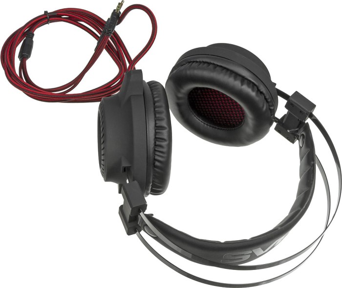 Наушники с микрофоном Sven AP-U840MV черный 2.2м мониторные оголовье (SV-018597)