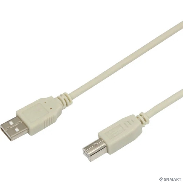 Rexant (18-1104) Кабель USB-А -  USB-B, 2,4А, 1,8м, ПВХ, серый