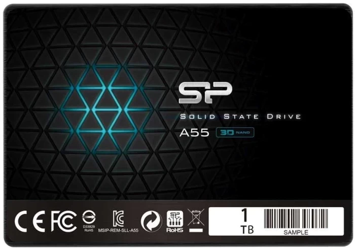 Накопитель SSD Silicon Power 1 ТБ Ace A55 2.5" SATA-III (SP001TBSS3A55S25)