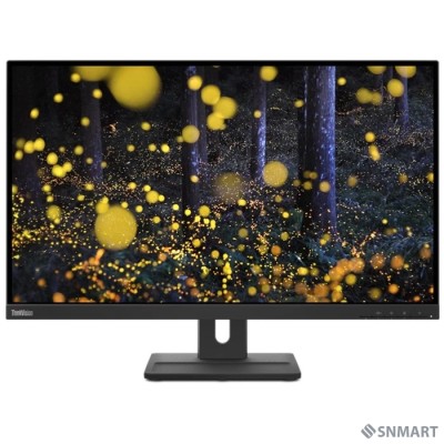 LCD Lenovo 27&quot; ThinkVision E27q-20 [62D0GAT1EU] черный [IPS 2560x1440 4ms 16:9 HDMI M/M матовая HAS Pivot 350cd 178/178  DisplayPort ]