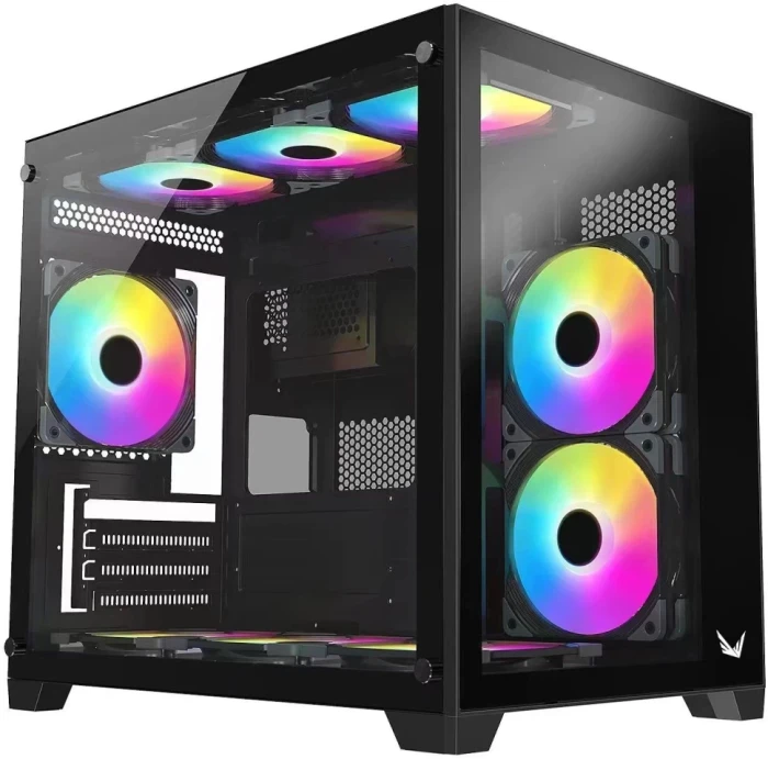 Компьютерный корпус Formula Crystal Z5 TG черный без БП mATX