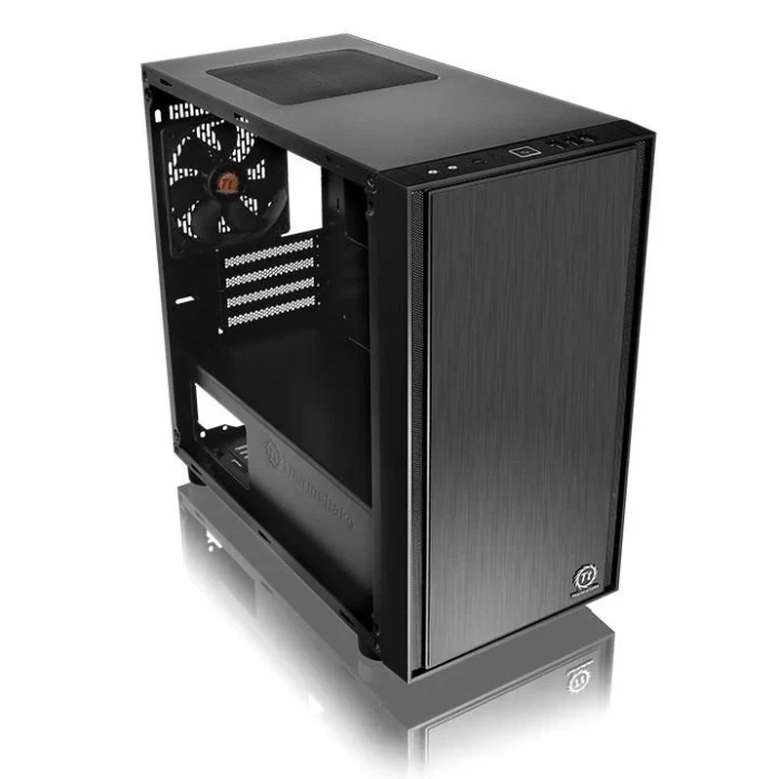 Компьютерный корпус Thermaltake Versa H17 черный без БП mATX