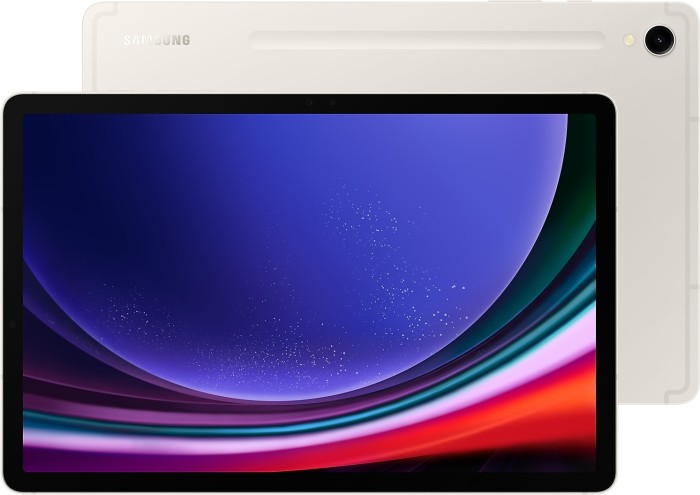 Планшет Samsung Galaxy Tab S9 SM-X710 8 Gen 2 (3.36) 8C RAM8Gb ROM128Gb 11" AMOLED 2X 2560x1600 Android 13 бежевый 13Mpix 12Mpix BT WiFi Touch microSD 1Tb 8400mAh