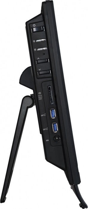 Моноблок MSI Pro AP162T ADL-013RU 15.6" Full HD Touch N100 (0.8ГГц) 4ГБ SSD 128ГБ UHDG CR Windows 11 Professional БП 65W (клавиатура, мышь, камера) черный (9S6-A60211-013)