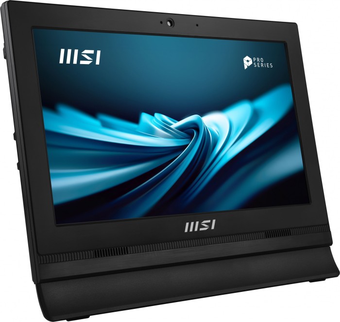 Моноблок MSI Pro AP162T ADL-013RU 15.6" Full HD Touch N100 (0.8ГГц) 4ГБ SSD 128ГБ UHDG CR Windows 11 Professional БП 65W (клавиатура, мышь, камера) черный (9S6-A60211-013)