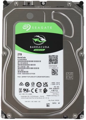 Жесткий диск (HDD) Seagate Barracuda 2 ТБ (ST2000DM008)