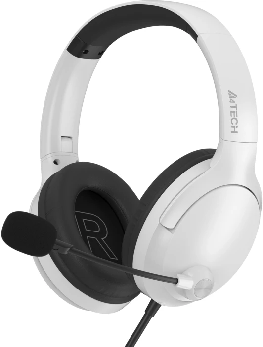 Наушники с микрофоном A4Tech Fstyler FH280U White белый 2м мониторные USB оголовье (FH280U)