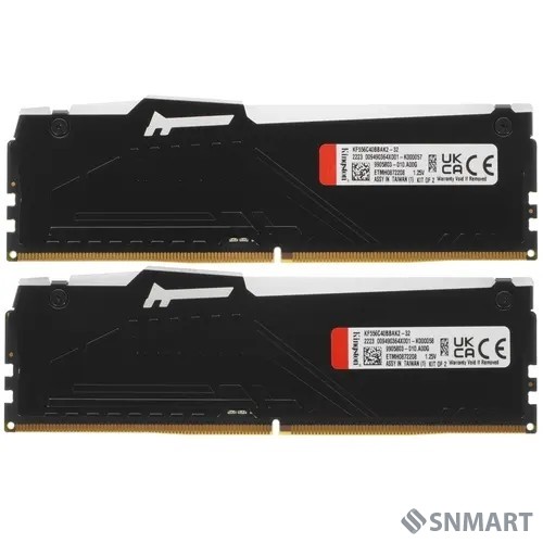 Kingston DDR5 32GB Kit (2x16Gb) 5600 MT/s CL40 KF556C40BBAK2-32