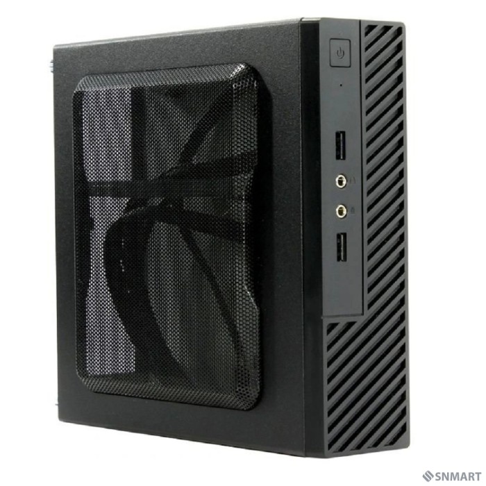 ME100S-BK U3*2, front fan 4cm, HDD frame Upper type+ "L"+"I" types 120W adapter, GM-120 DC-ATX  Mini ITX [6133715]