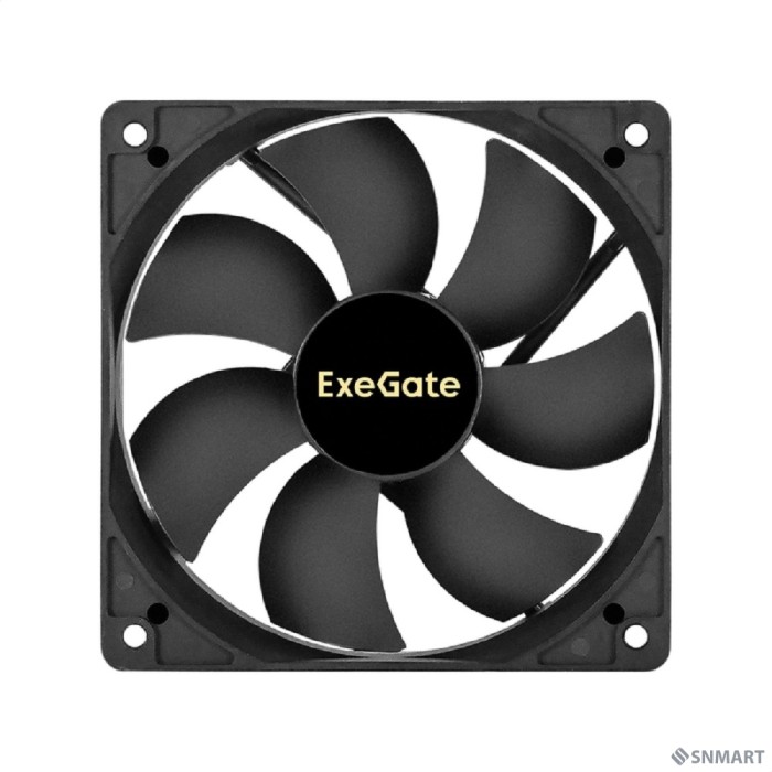 Exegate EX297092RUS Вентилятор 24В DC ExeGate EX12025S3P-24 (120x120x25 мм, Sleeve bearing (подшипник скольжения), 3pin, 2100RMP, 35dBA)