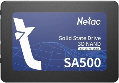 Накопитель SSD Netac 512 ГБ SA500 2.5&quot; SATA-III (NT01SA500-512-S3X)