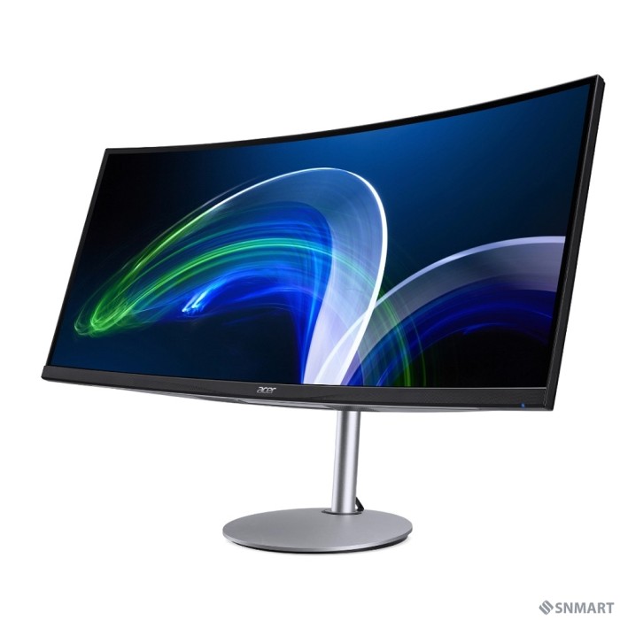LCD Acer 34" CB342CURbemiiphuzx [IPS 3440x1440 75Hz 2ms 300cd 2xHDMI2.0 DisplayPort1.2 USB-C(PD90W) 4xUSB3.0 RJ45 AudioOut Docking]