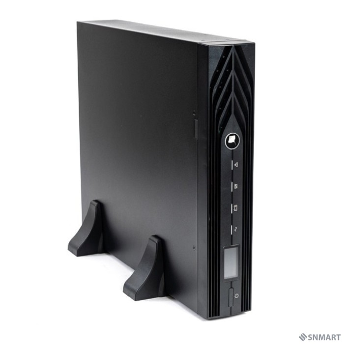 ИБП Бастион SKAT-UPS 1500-RACK-ON [Online, 1500ВА/1350Вт, стойка/на пол, 2x EURO,  USB/RS-232, EPO, БЕЗ АКБ (3 шт 40-120 Ач или SKAT BC 36/18), МПТ] (9904)