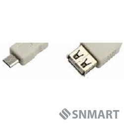 Rexant (18-1161) Кабель USB-A  -  micro USB, 1А, 0,2м, серый