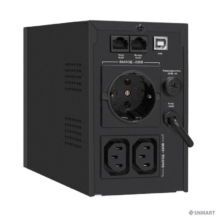 Exegate EX292788RUS ИБП ExeGate SpecialPro Smart LLB-1000.LCD.AVR.1SH.2C13.RJ.USB <1000VA/550W, LCD, AVR, 1*Schuko+2*C13, RJ45/11,USB, металлический корпус, Black>