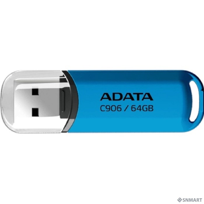 A-DATA Flash Drive 64GB <AC906-64G-RWB> Classic C906, USB 2.0, Синяя