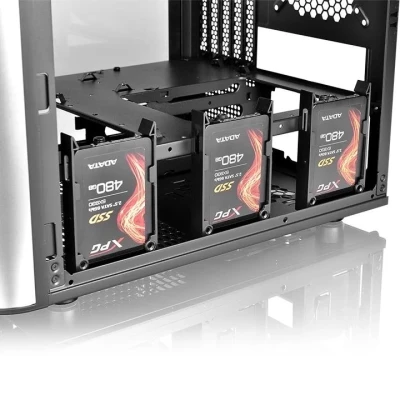 Компьютерный корпус Thermaltake Level 20 VT черный без БП mATX